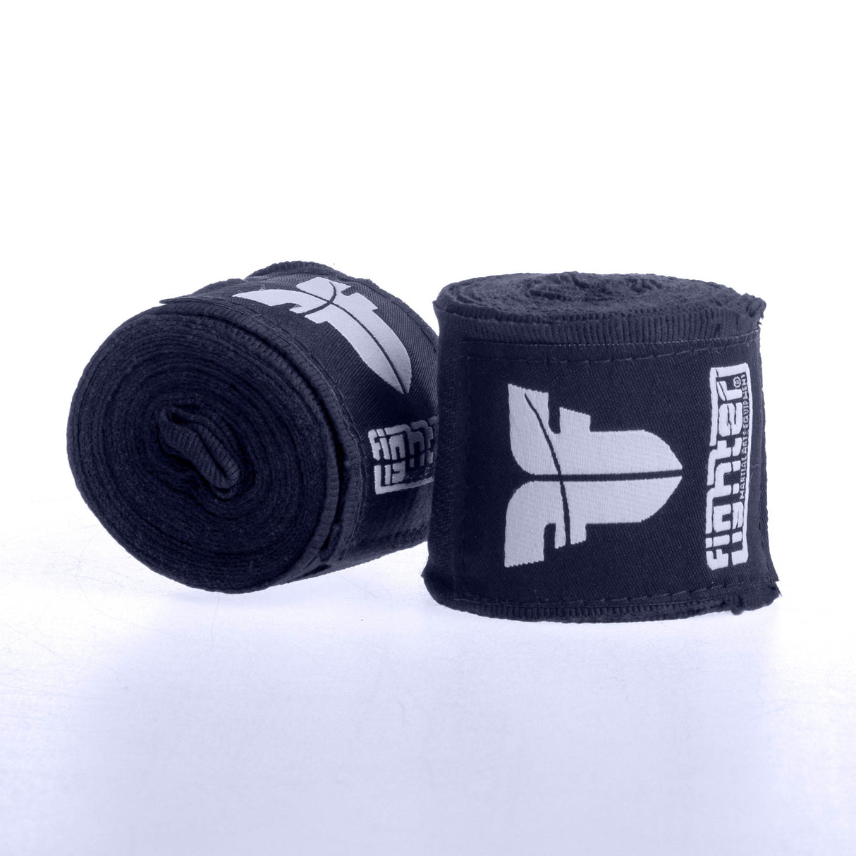 Bandages semi-élastiques pour les mains Fighter - noir, FHW-3030-02