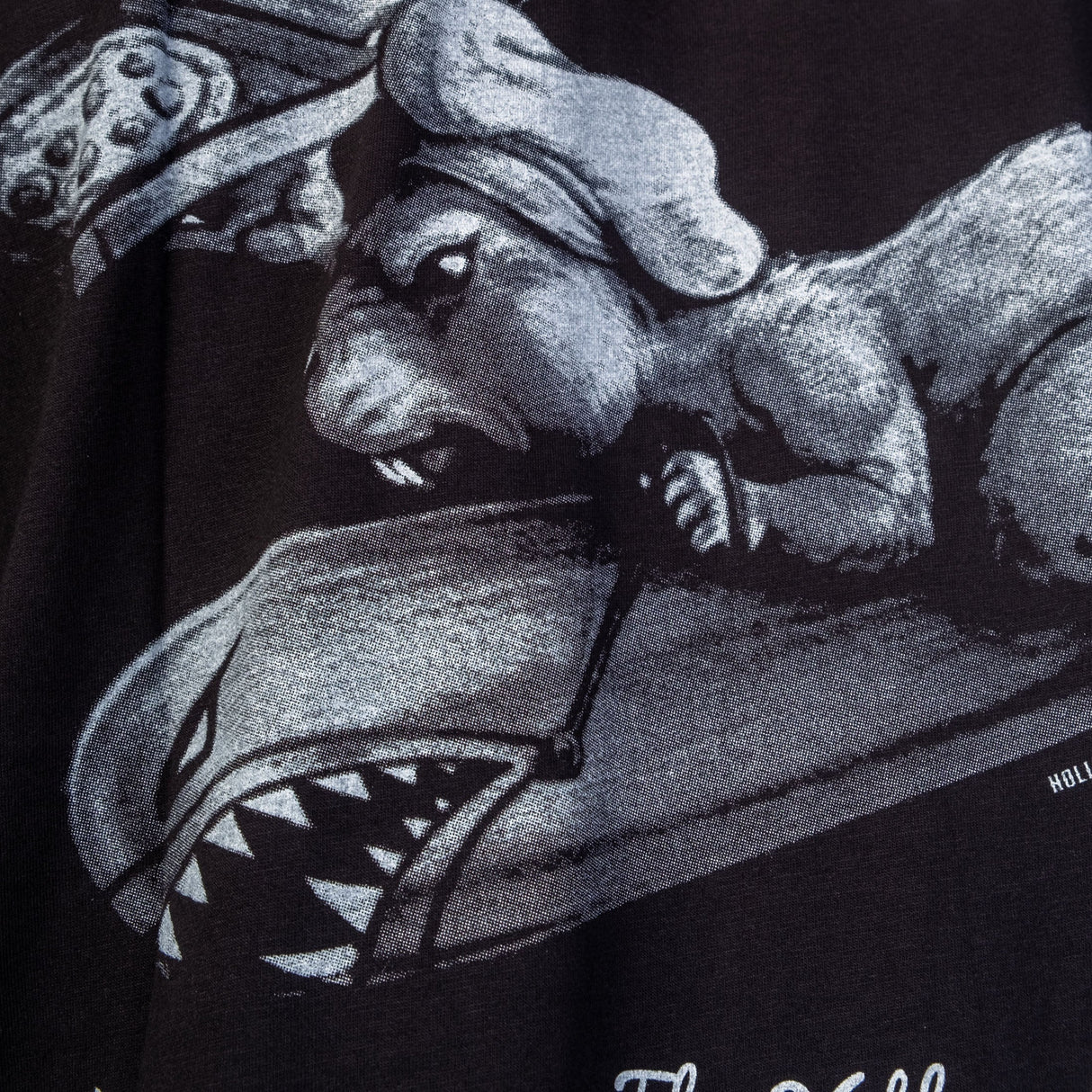 Camiseta de hombres premium de Yakuza: negro, YPS-3800