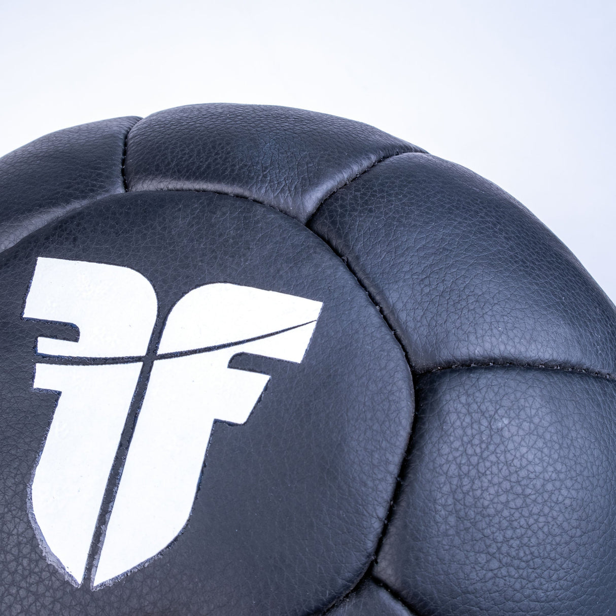 Fighter Ball de médecine en cuir - noir, FMDCB-02