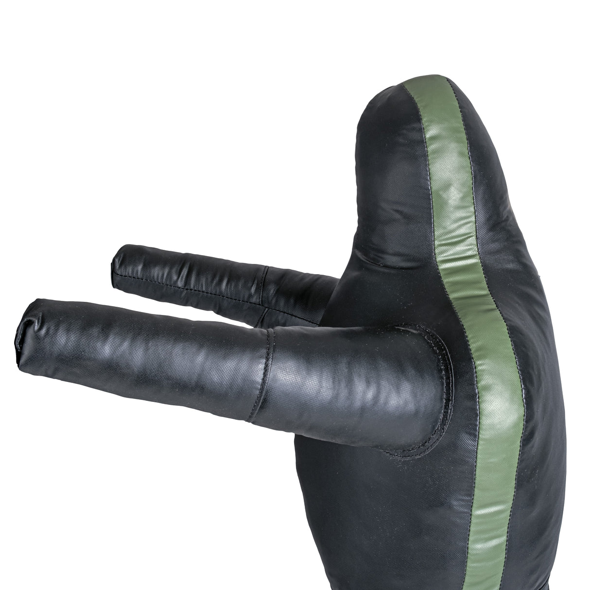 Fronté de grappling - noir / vert, 0127p2n-blk