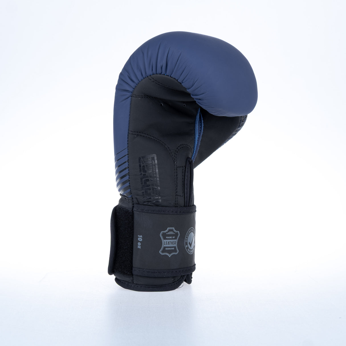 Fighter Boxhandschuhe SPLIT Stripes - blau/schwarz