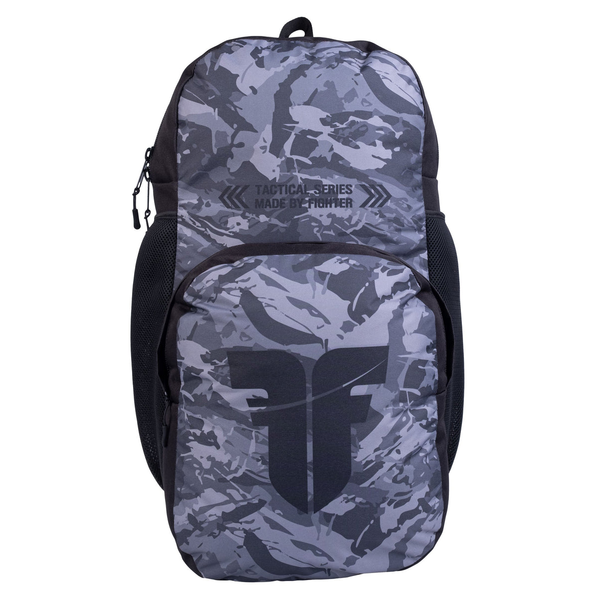Fighter Backpack M - bush/camo/grey, FBG-25-BCM-GY