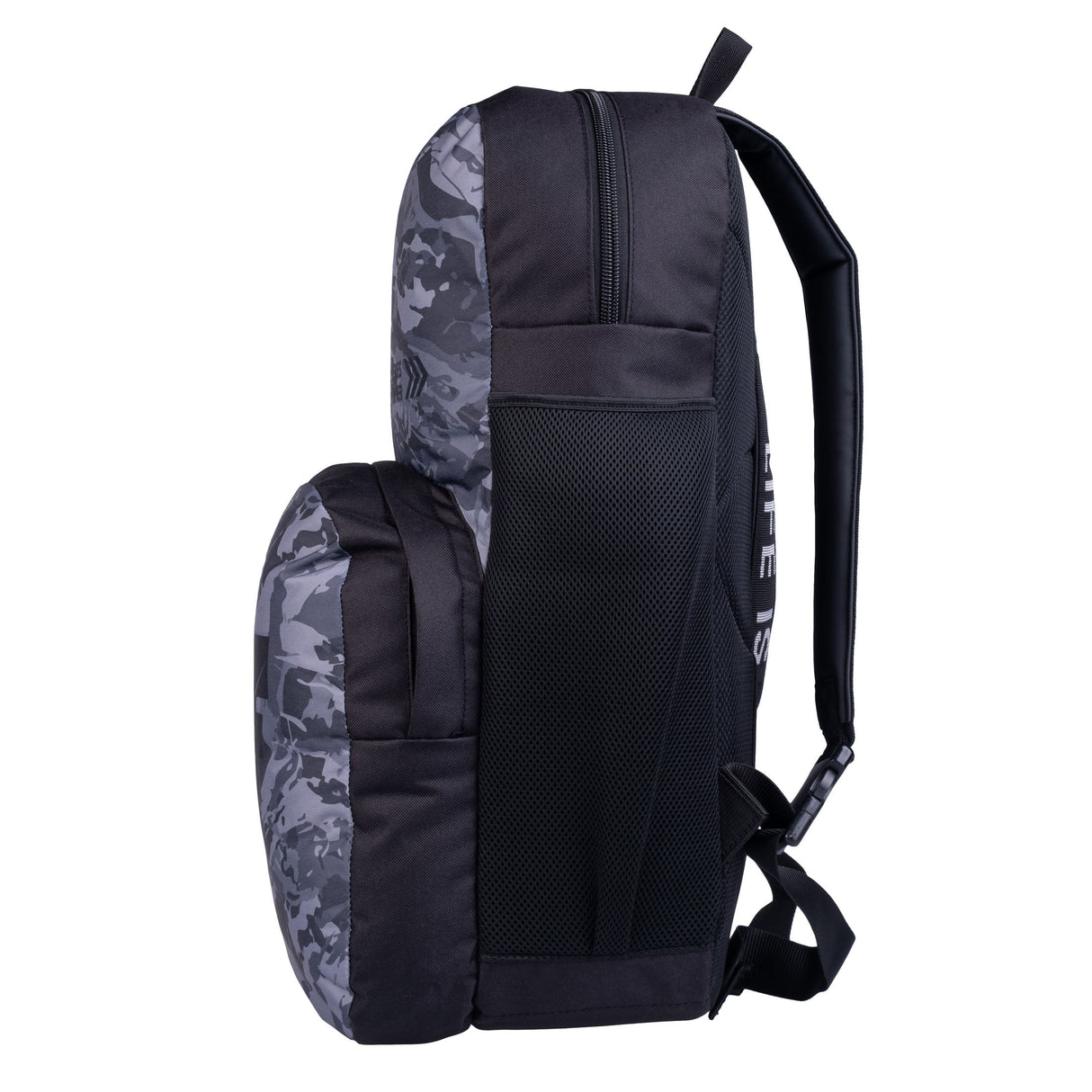 Fighter Backpack M - bush/camo/grey, FBG-25-BCM-GY