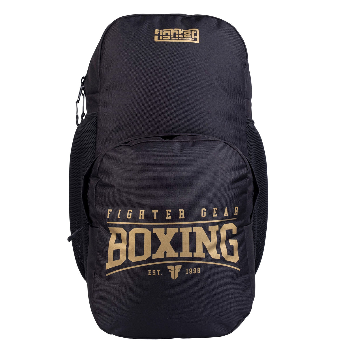 Fighter Backpack M Boxing - black/gold, FBG-25-BX