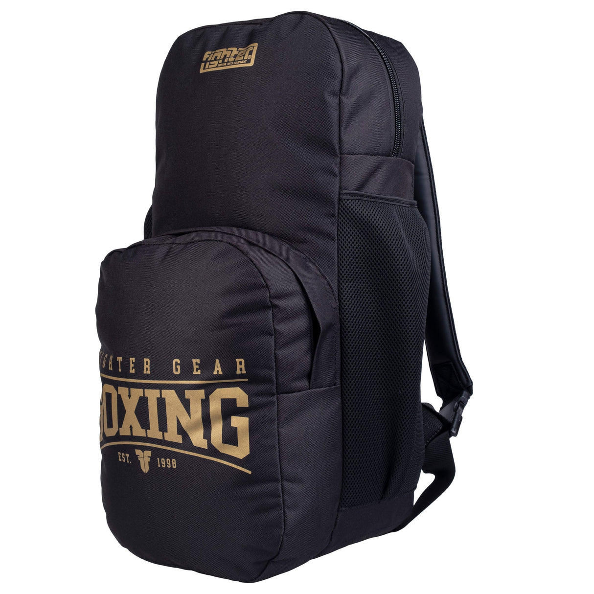 Fighter Backpack M Boxing - black/gold, FBG-25-BX