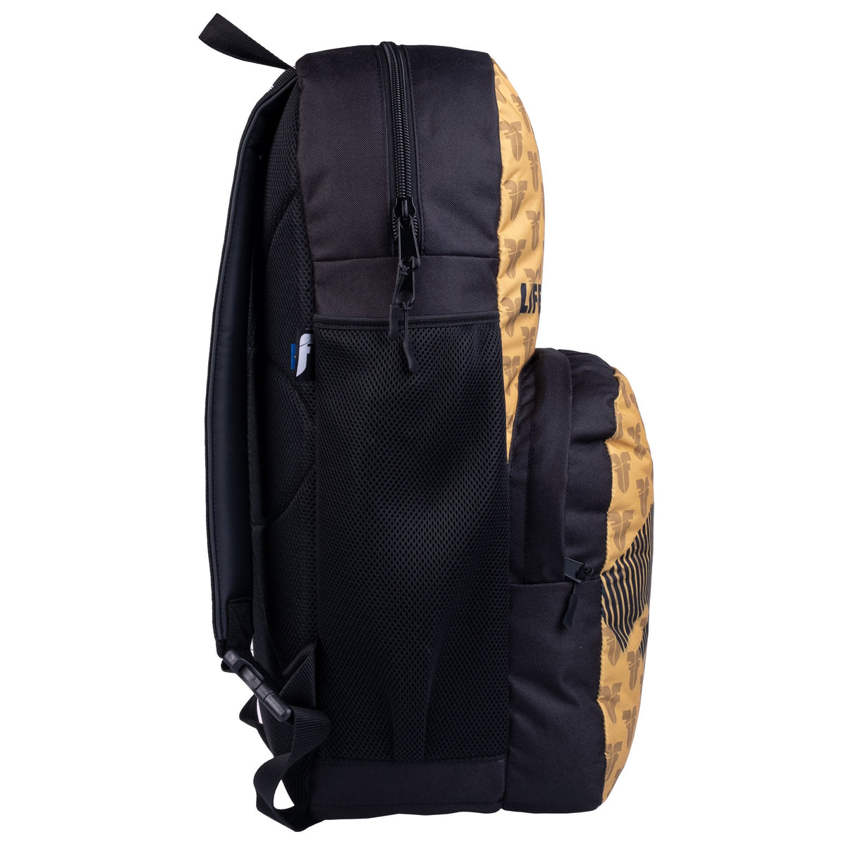 Fighter Backpack M - gold logo, FBG-25-LG-GD