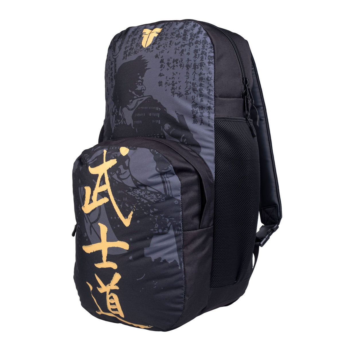 Fighter Backpack M Samurai - black/gold, FBG-25-SM