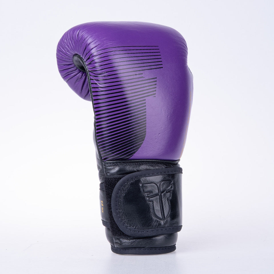 Fighter Pro Boxing Gloves – purple/black, FBG-PRO-006