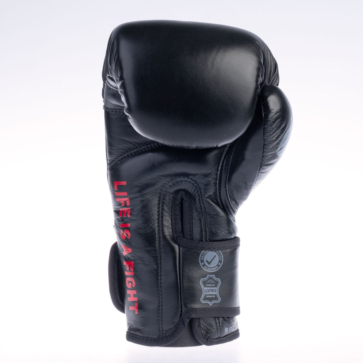 Guantes de boxeo de entrenamiento de combate: negro, FBG-Trn-005