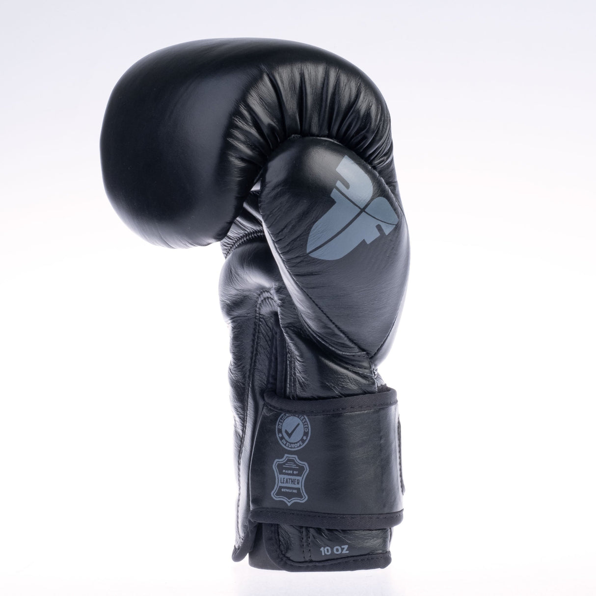 Guantes de boxeo de entrenamiento de combate: negro, FBG-Trn-005
