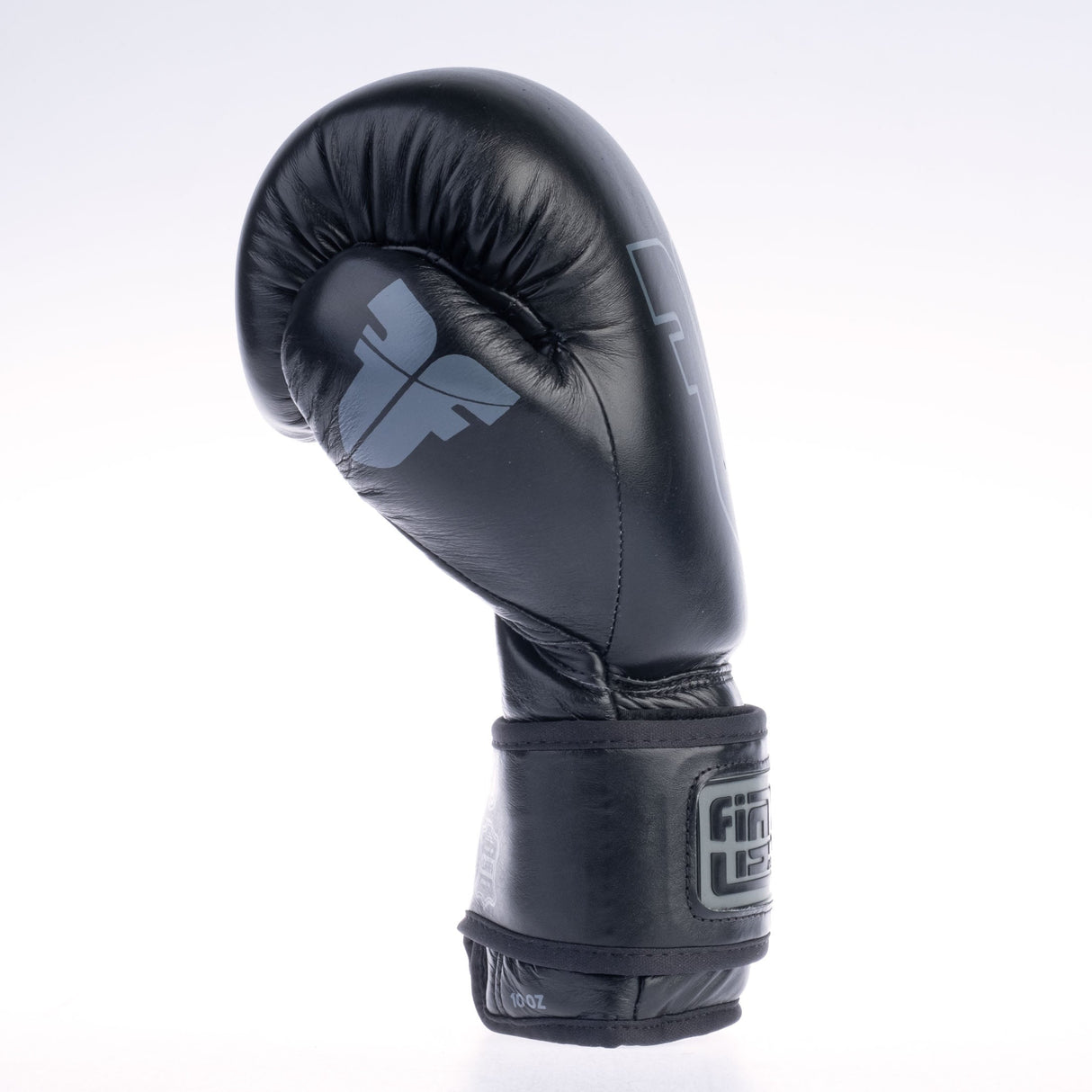 Guantes de boxeo de entrenamiento de combate: negro, FBG-Trn-005