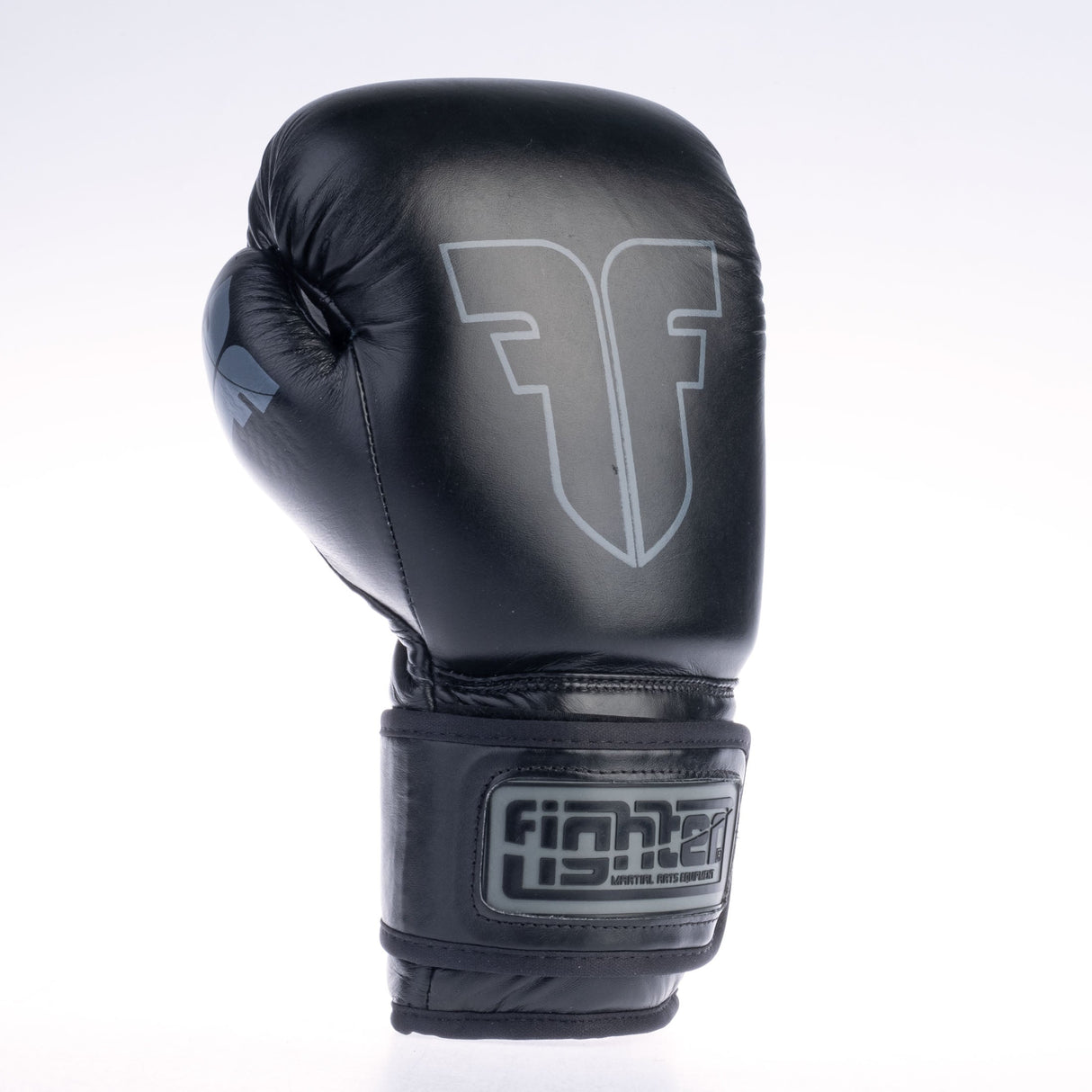 Guantes de boxeo de entrenamiento de combate: negro, FBG-Trn-005
