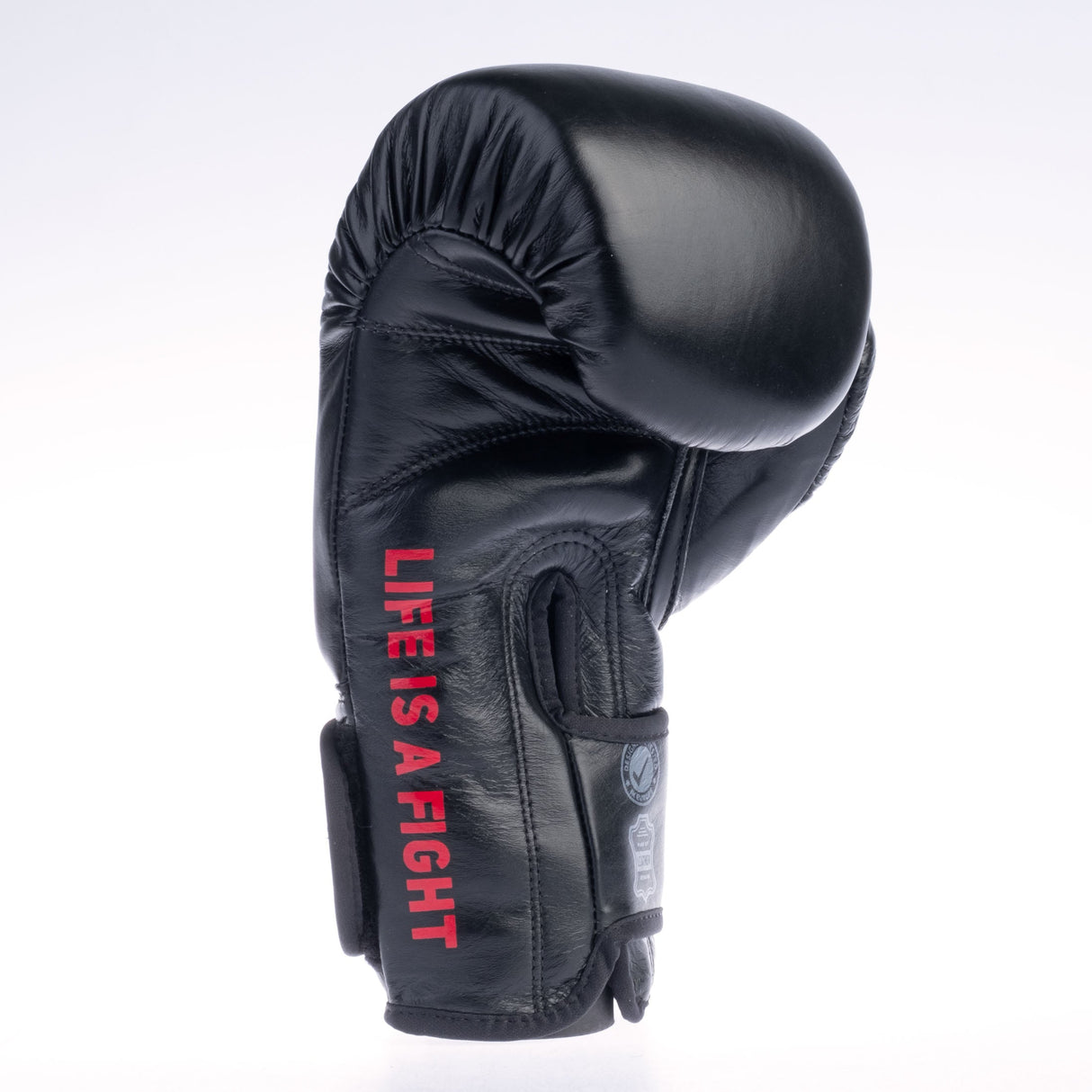 Guantes de boxeo de entrenamiento de combate: negro, FBG-Trn-005