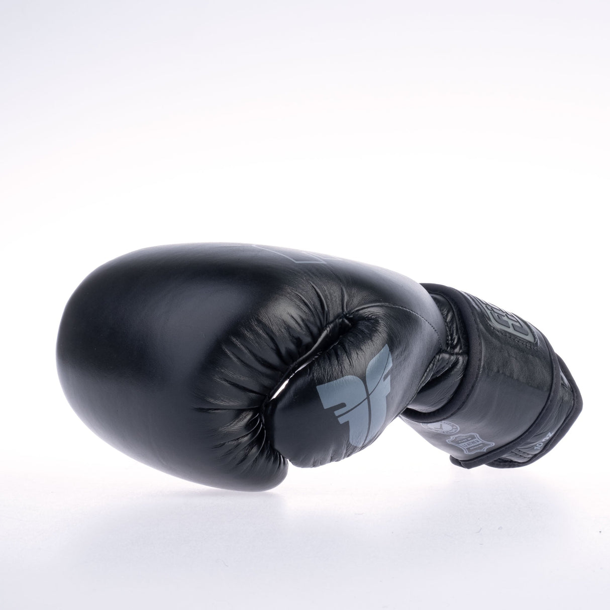 Guantes de boxeo de entrenamiento de combate: negro, FBG-Trn-005