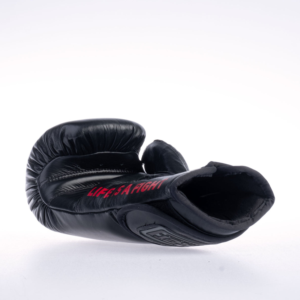 Guantes de boxeo de entrenamiento de combate: negro, FBG-Trn-005