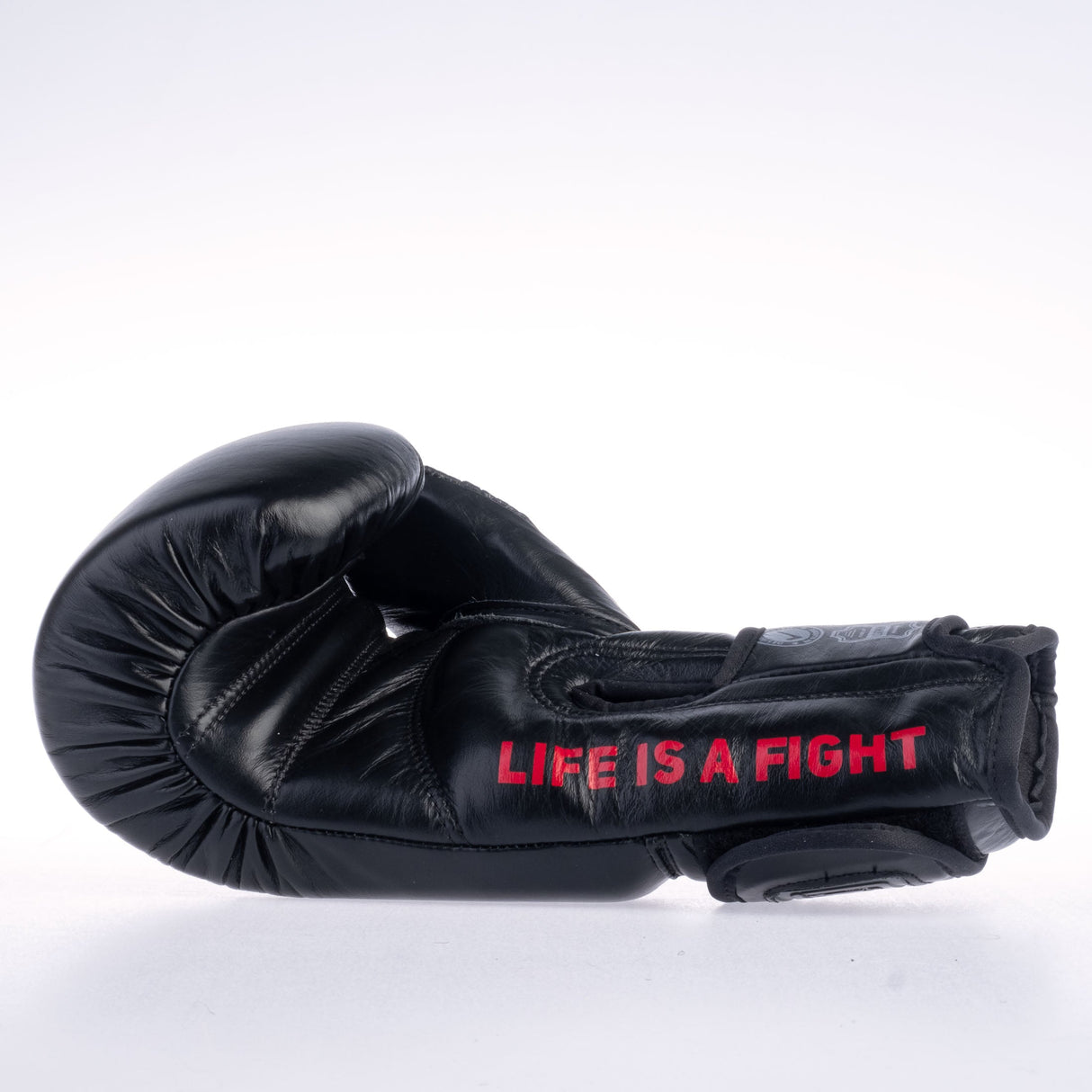 Guantes de boxeo de entrenamiento de combate: negro, FBG-Trn-005
