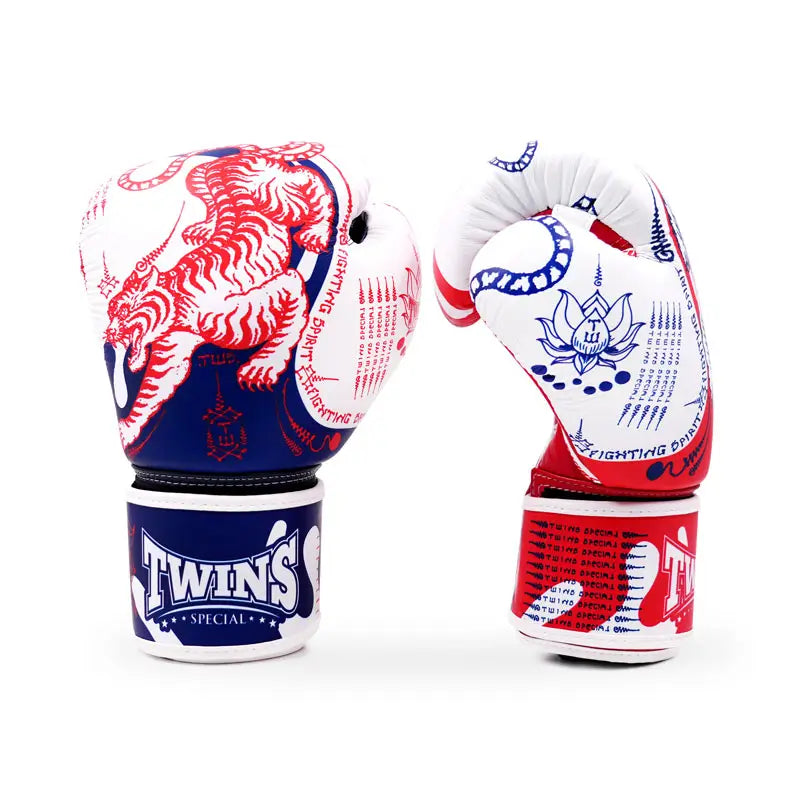 Gants de boxe Twins Fantasy - blanc/rouge, FBGVL 4 - view-3