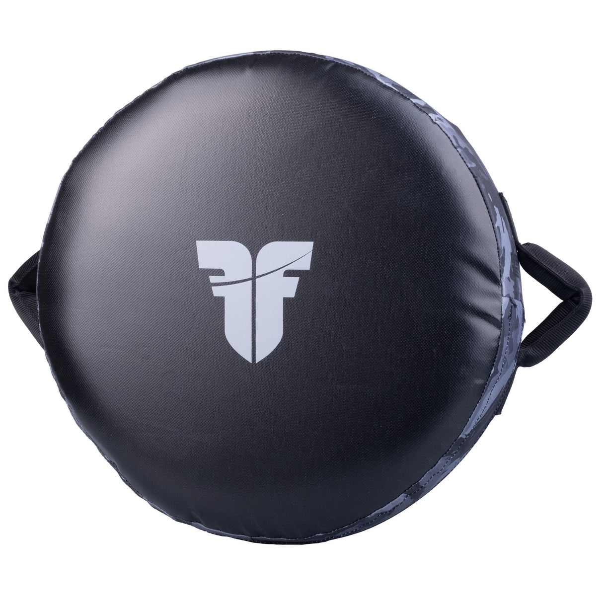 Fighter Round Shield - bush-camo-grey, FKSH-RD-BCM-GY