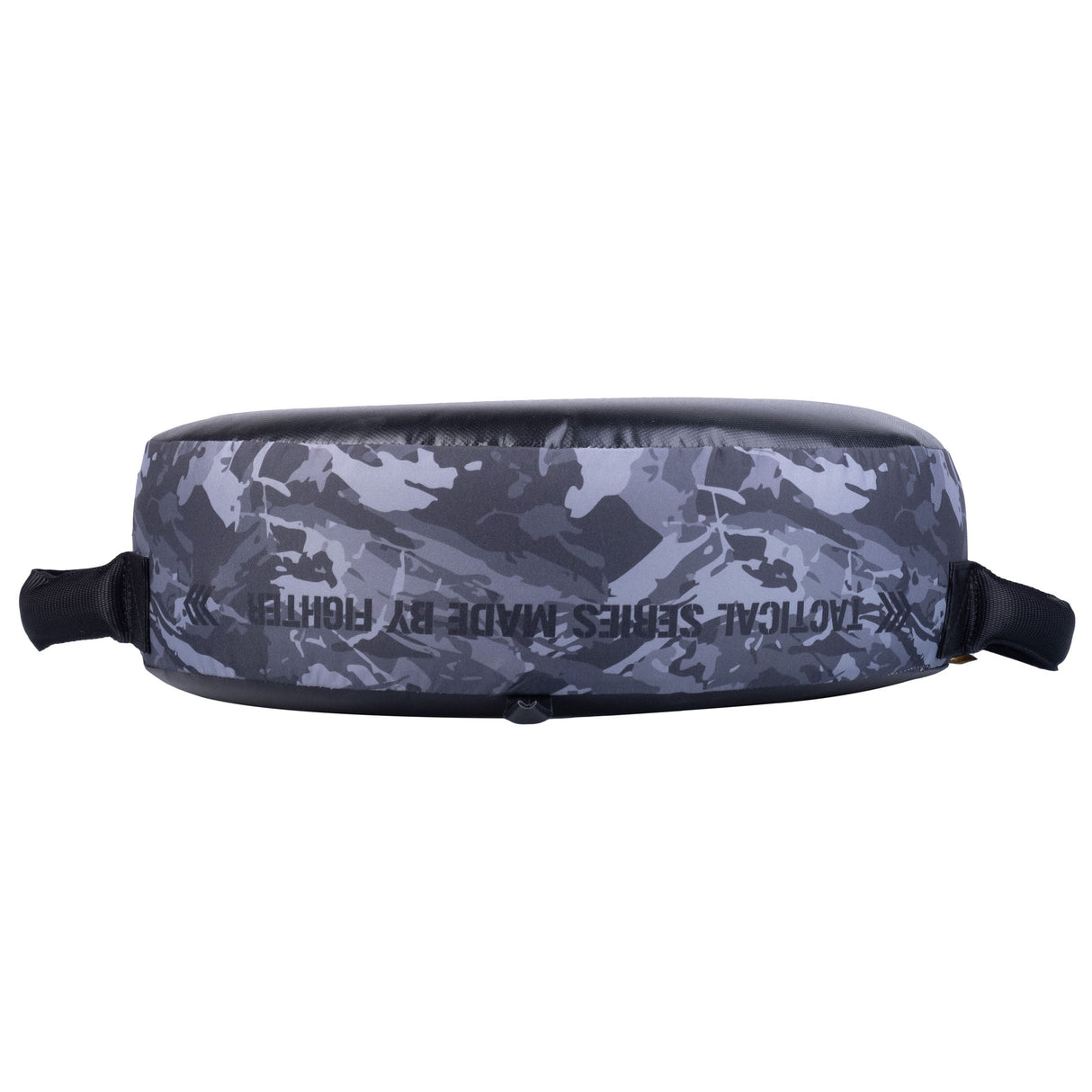 Fighter Round Shield - bush-camo-grey, FKSH-RD-BCM-GY