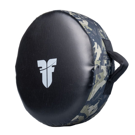 Fighter Round Shield - bush-camo-jungle, FKSH-RD-BCM-JG