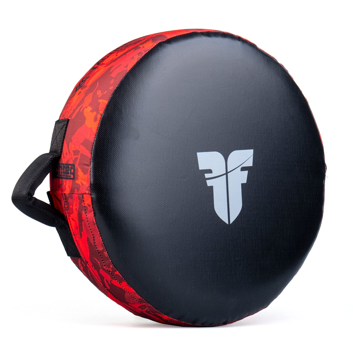 Fighter Shield rond - Bush-camo-red, FKSH-RD-BCM-RD