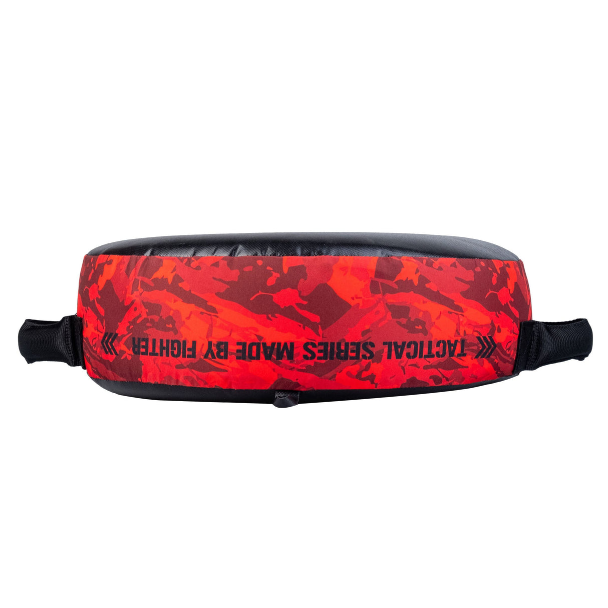 Fighter Shield rond - Bush-camo-red, FKSH-RD-BCM-RD