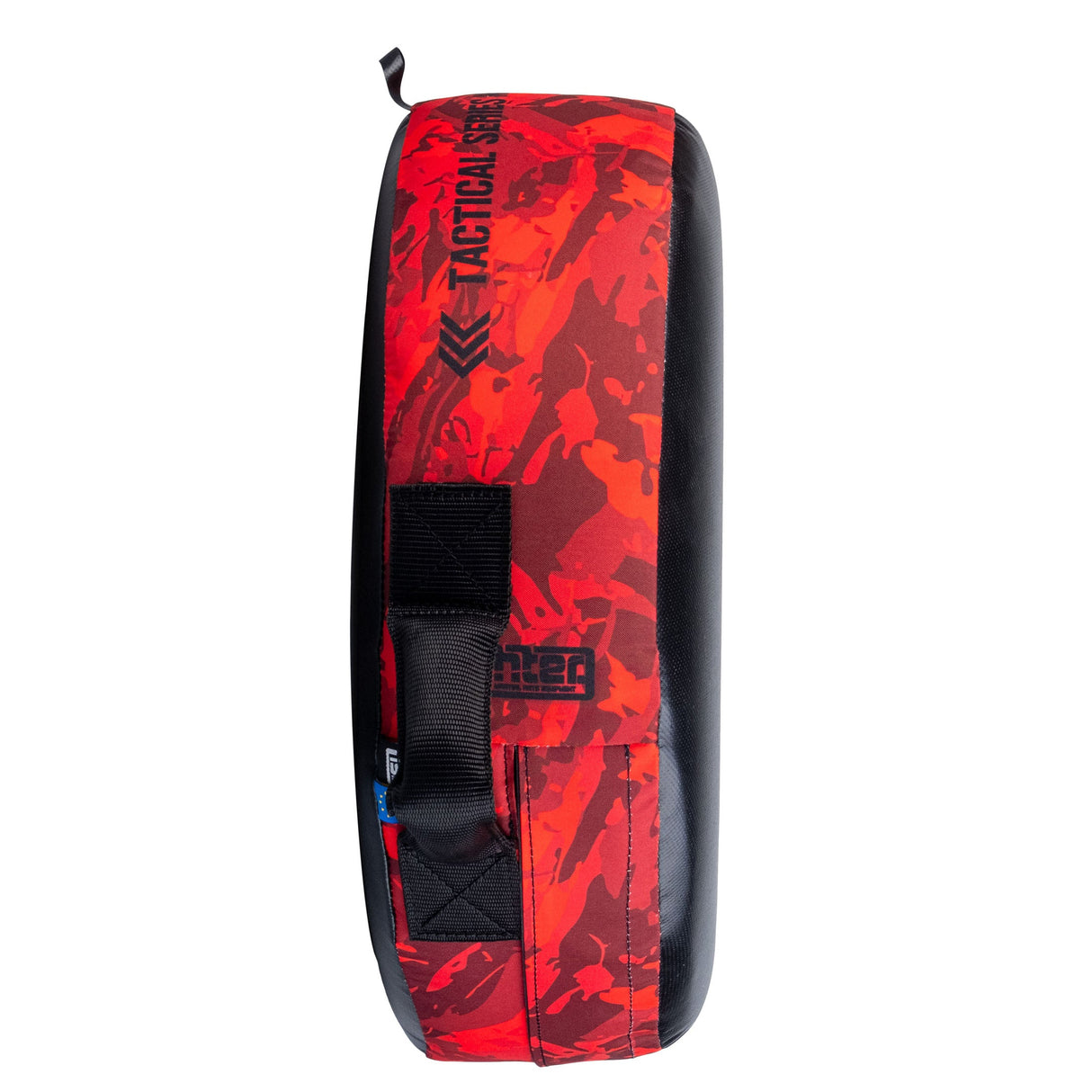 Fighter Shield rond - Bush-camo-red, FKSH-RD-BCM-RD