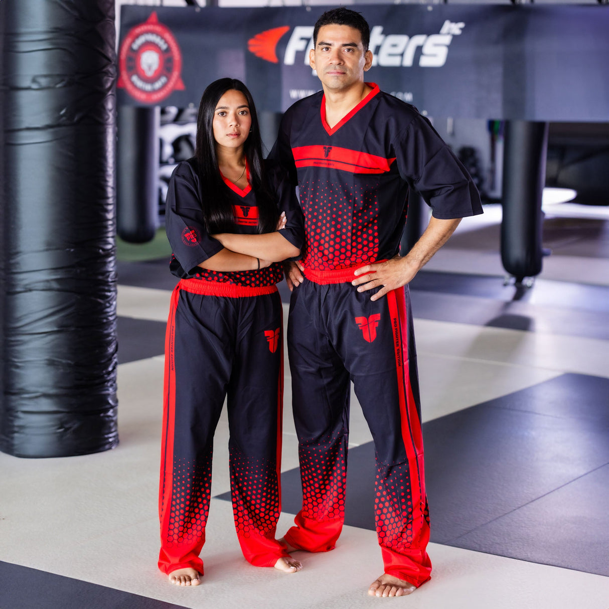 Fighter Uniform - red/black, FSCU-HXGR-0203
