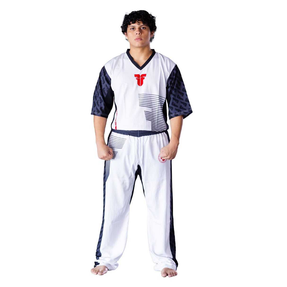 Fighter Uniform PRO - white/black, FSCU-PRO-0102