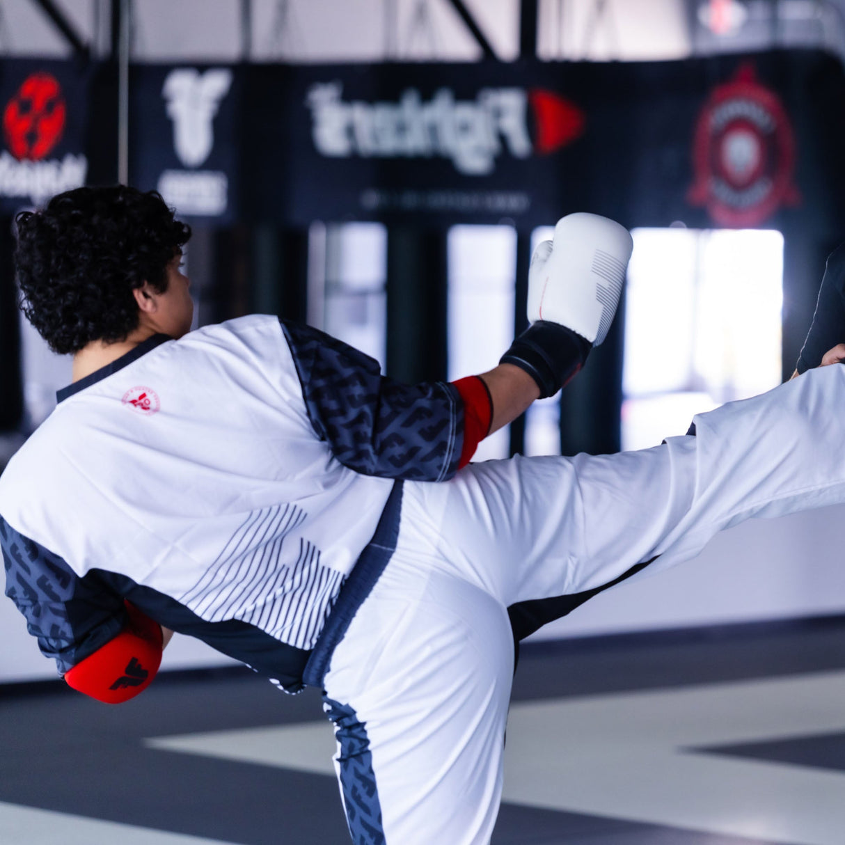 Fighter Uniform PRO - white/black, FSCU-PRO-0102