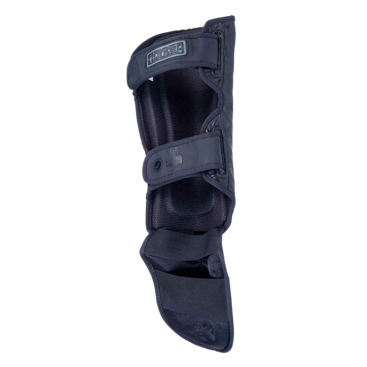 Fighter Thai Ergo Shin Guards - black, FSG-004-PRP-0202