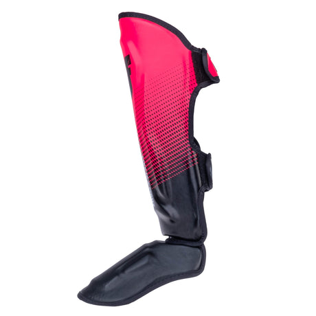 Fighter Thai Ergo Shin Guards - black/pink, FSG-004-TRP-0702