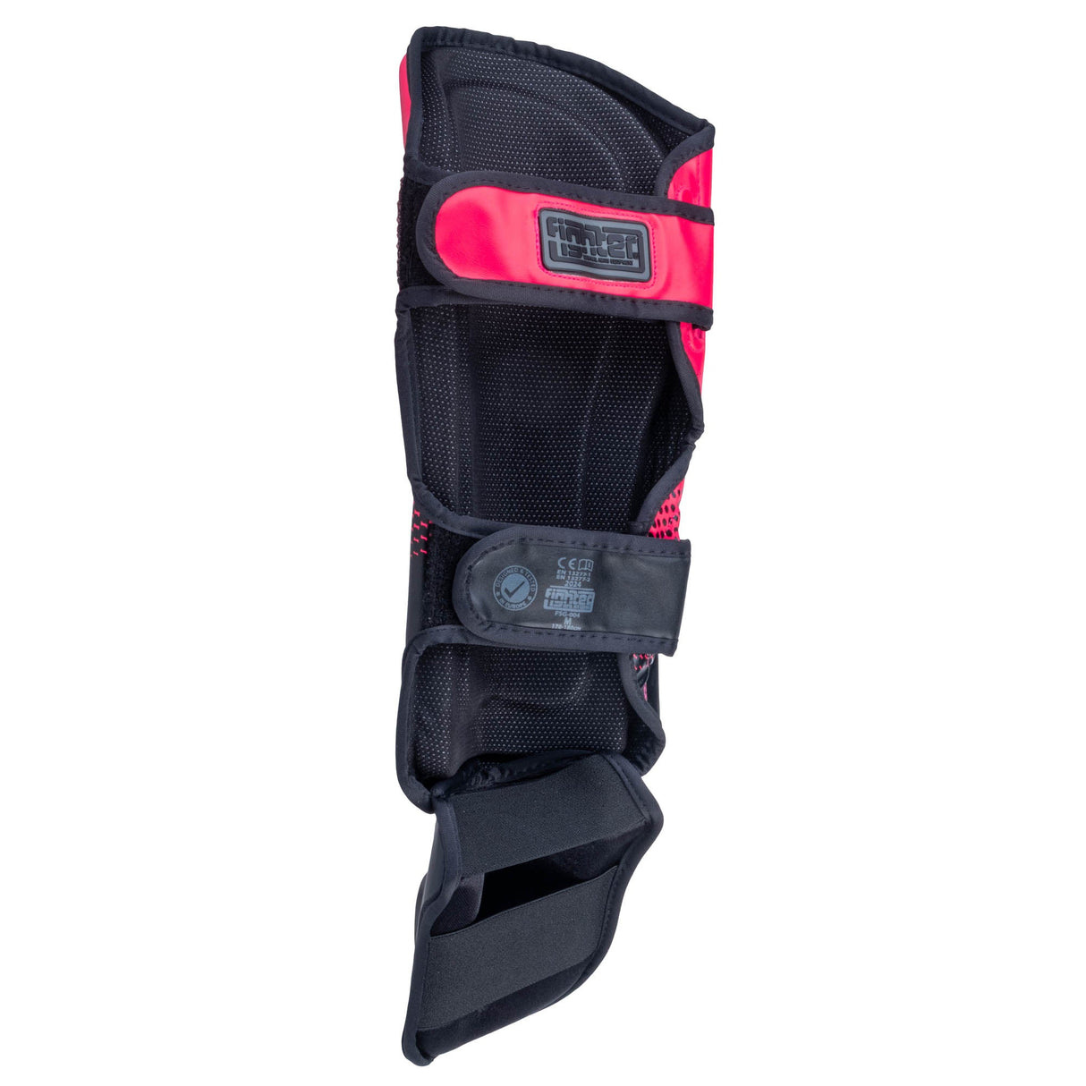 Fighter Thai Ergo Shin Guards - black/pink, FSG-004-TRP-0702