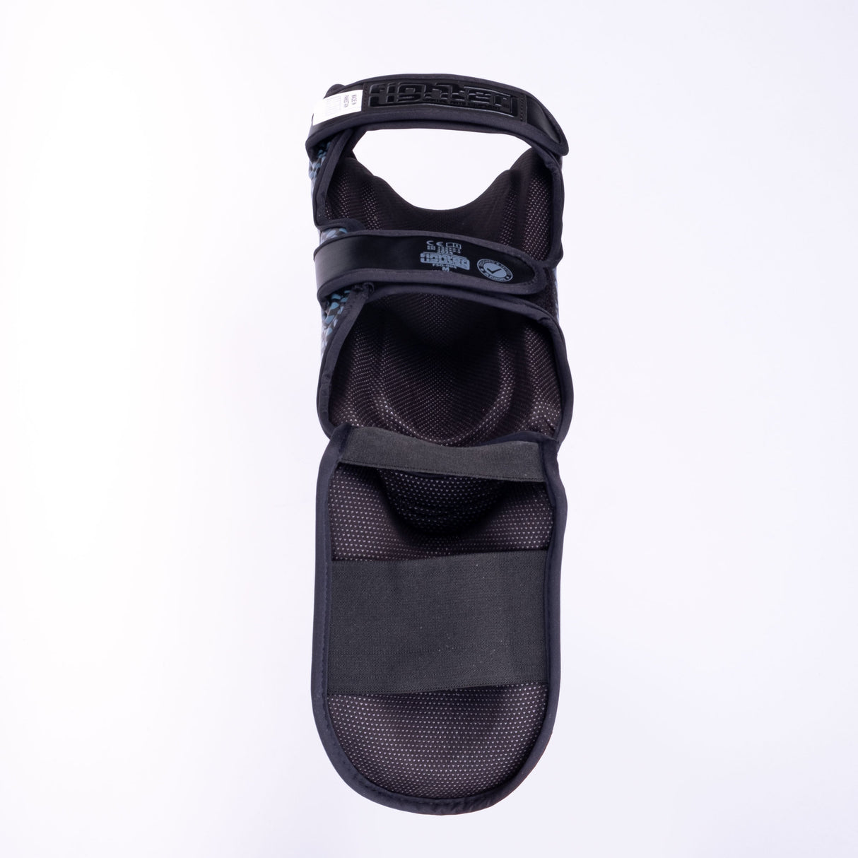 Protège-tibias Fighter Thai Ergo - noir/gris/rouge, FSG-004ND1