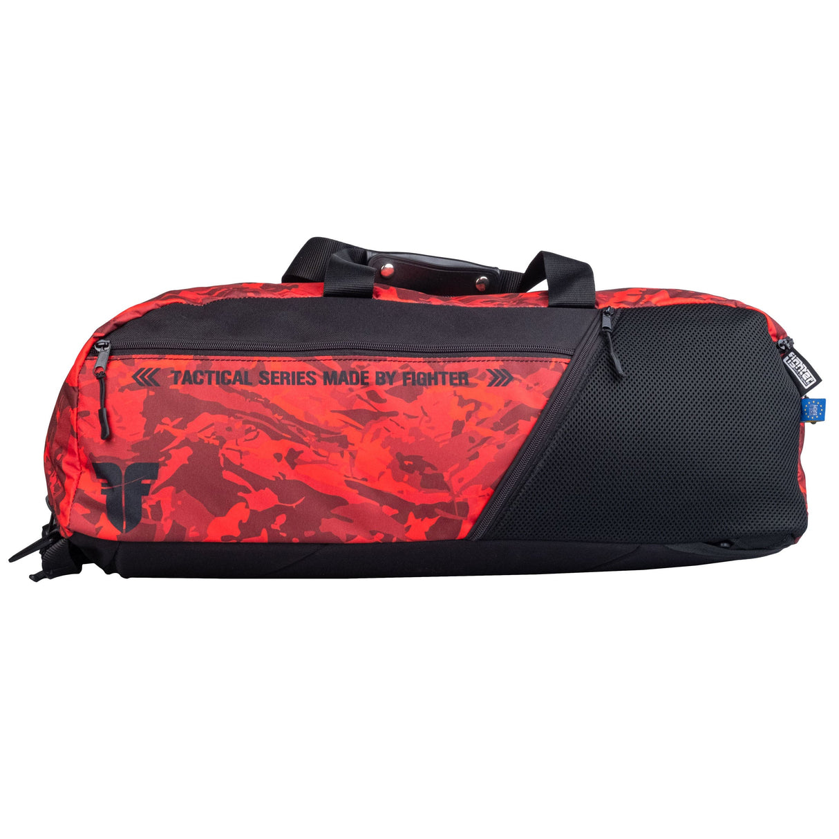 Sportovní taška Fighter -Bush/Camo/Red, FTS-14-BCM-RD