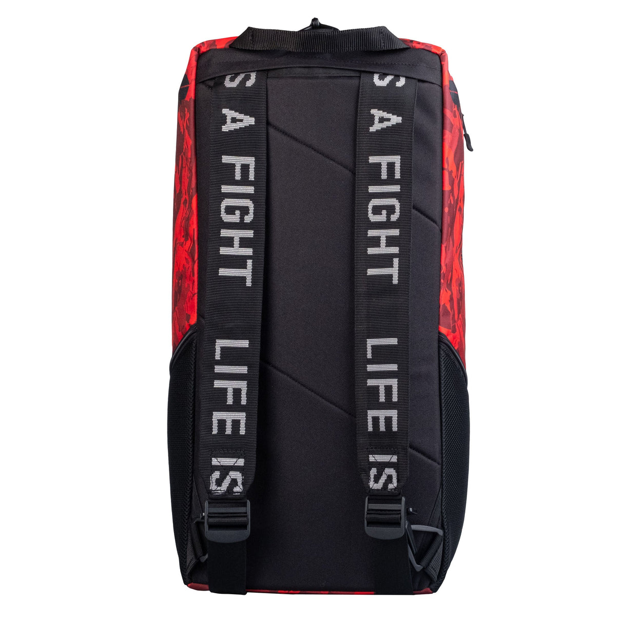 Sportovní taška Fighter -Bush/Camo/Red, FTS-14-BCM-RD