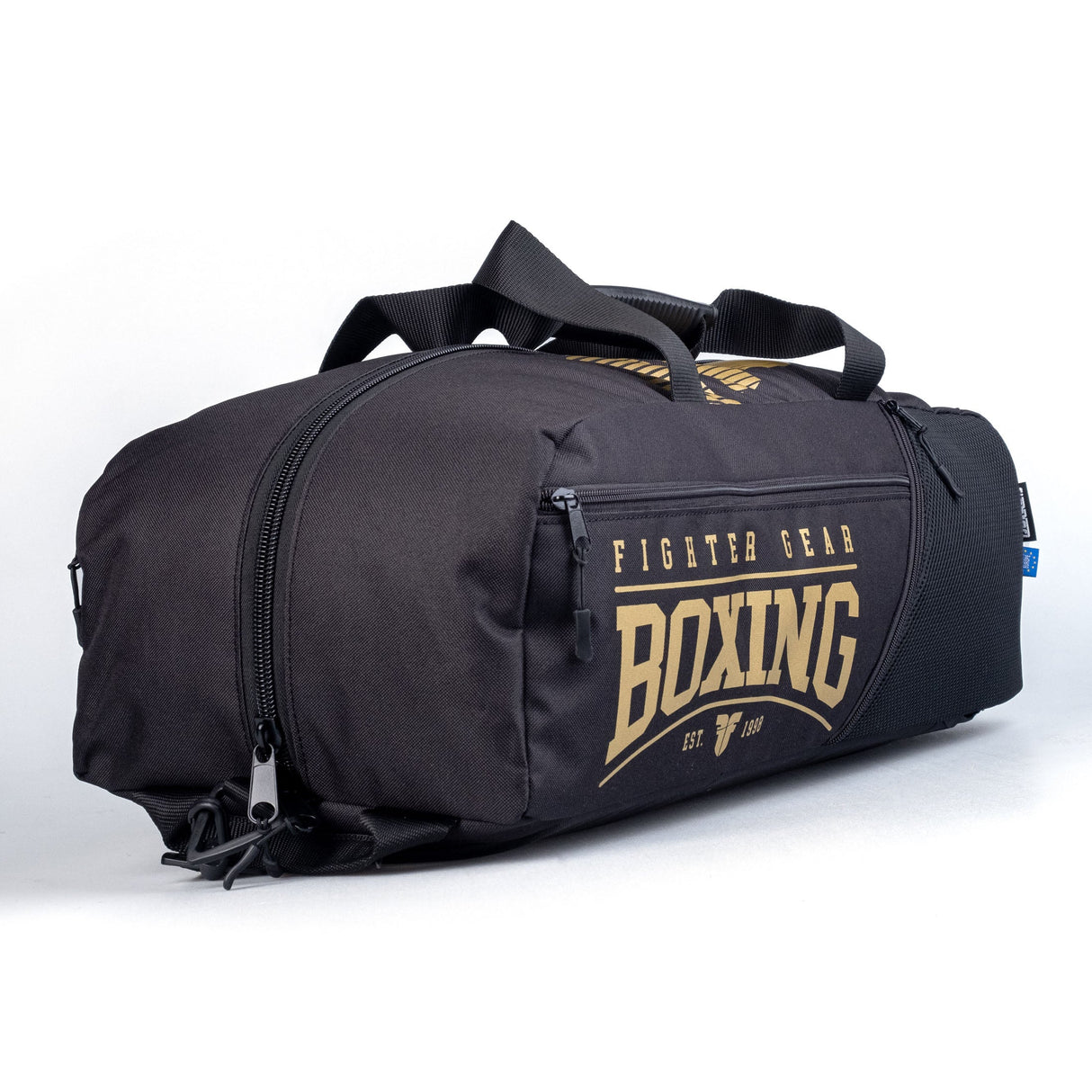 Sportovní taška Fighter Boxeo-Černá/Zlatá, FTS-14-BX
