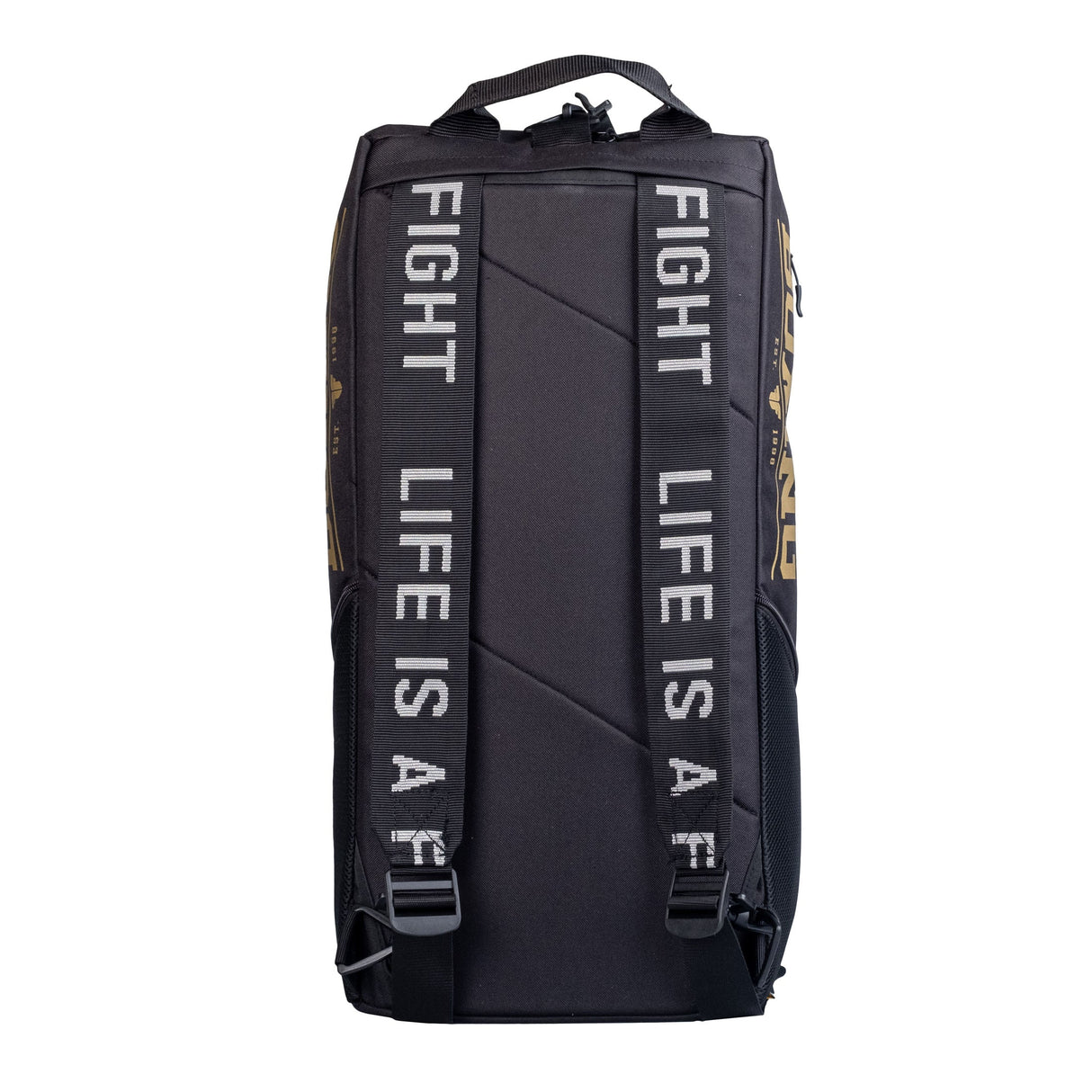 Sportovní taška Fighter Boxeo-Černá/Zlatá, FTS-14-BX