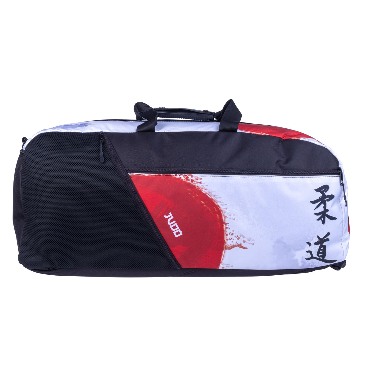 Bolsa de deportes/mochila de combate - Judo - Blanco/Rojo, FTS -14 -Jud
