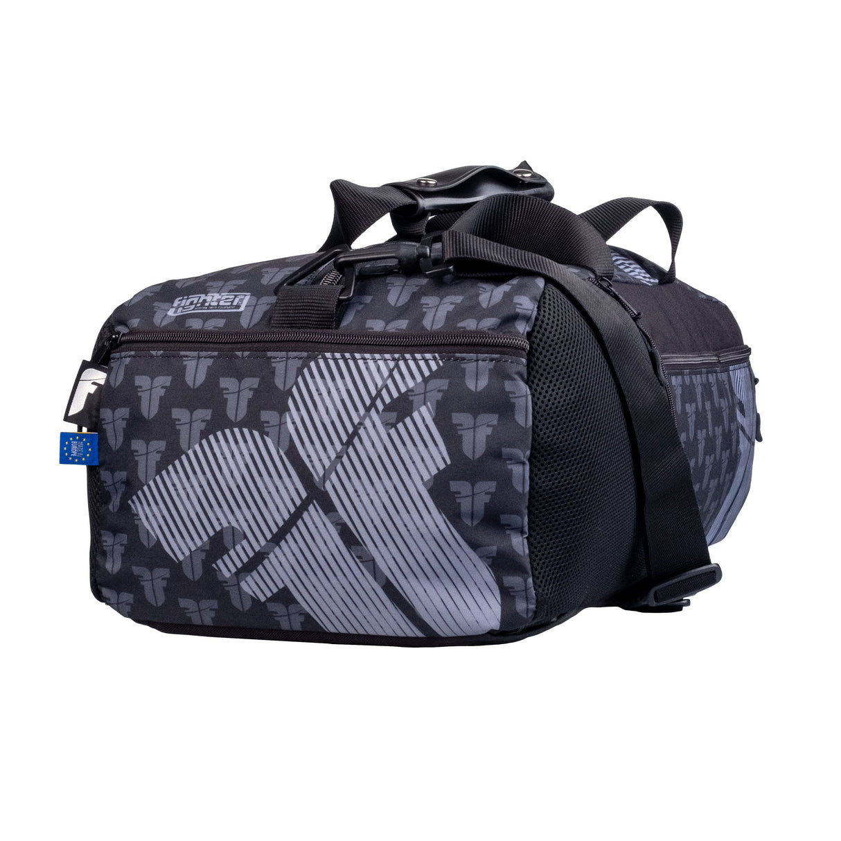 Fighter Sports Bag - black logo, FTS-15-FLG-BK