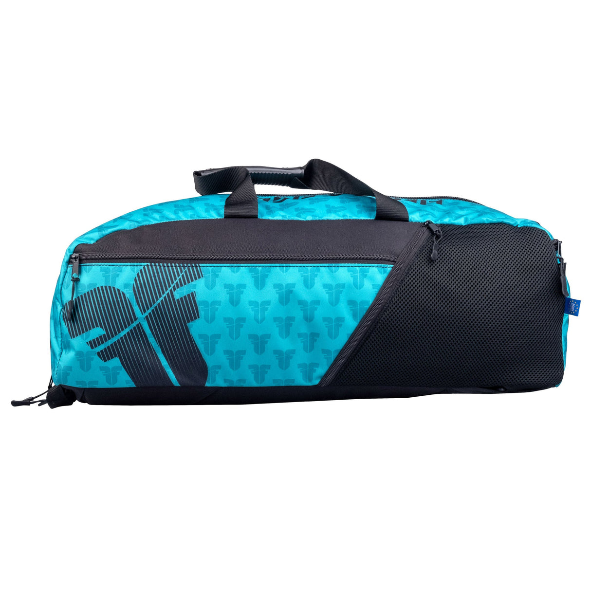 Fighter Sporttasche – blaues Logo, FTS-15-FLG-BL