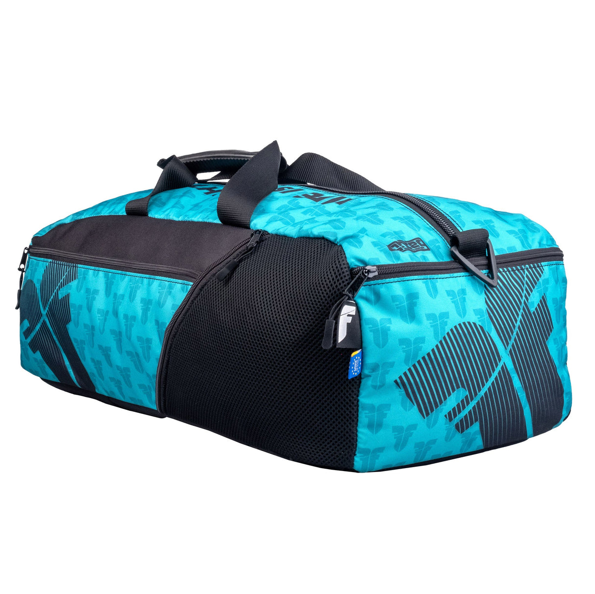 Fighter Sporttasche – blaues Logo, FTS-15-FLG-BL