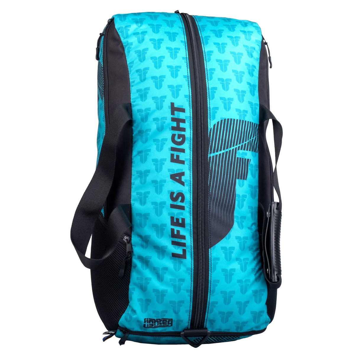 Fighter Sporttasche – blaues Logo, FTS-15-FLG-BL