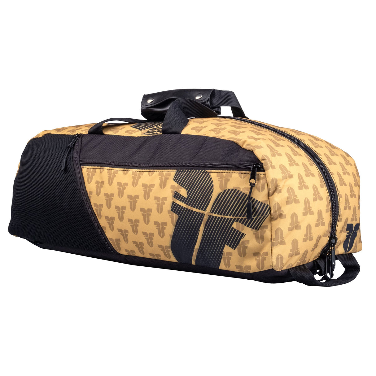 Fighter Sporttasche – goldenes Logo, FTS-15-FLG-GD