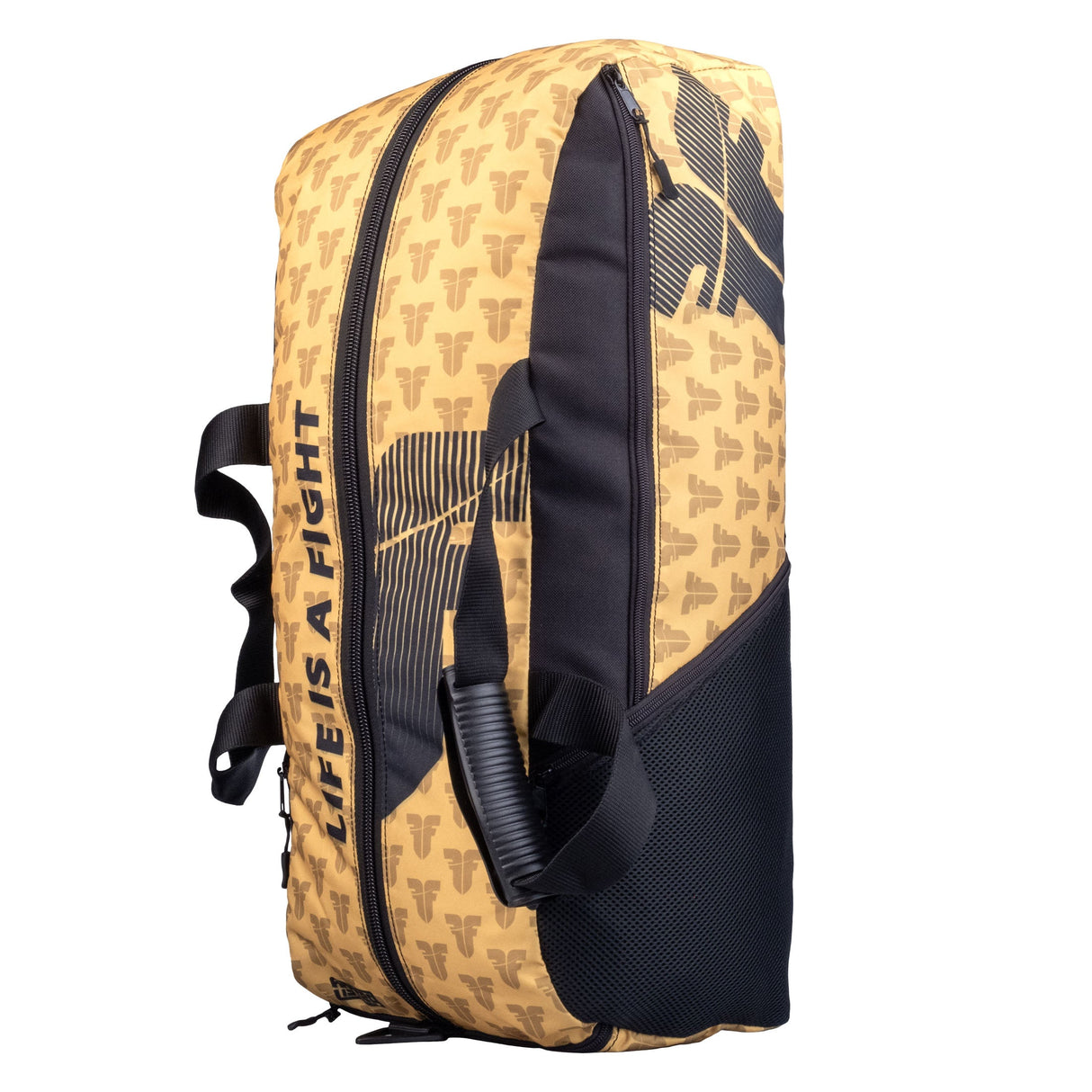 Fighter Sporttasche – goldenes Logo, FTS-15-FLG-GD