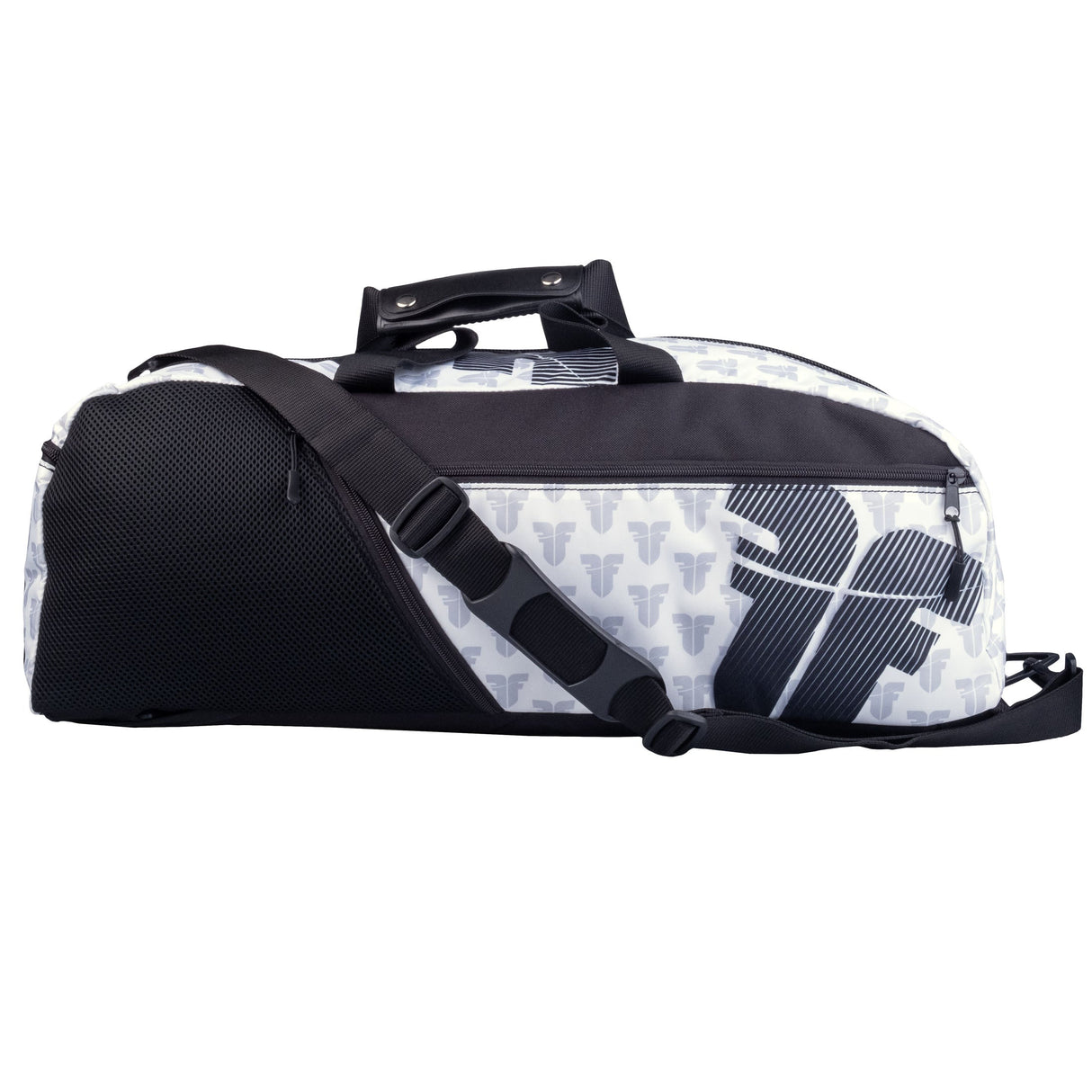 Fighter Sporttasche – weißes Logo, FTS-15-FLG-WH
