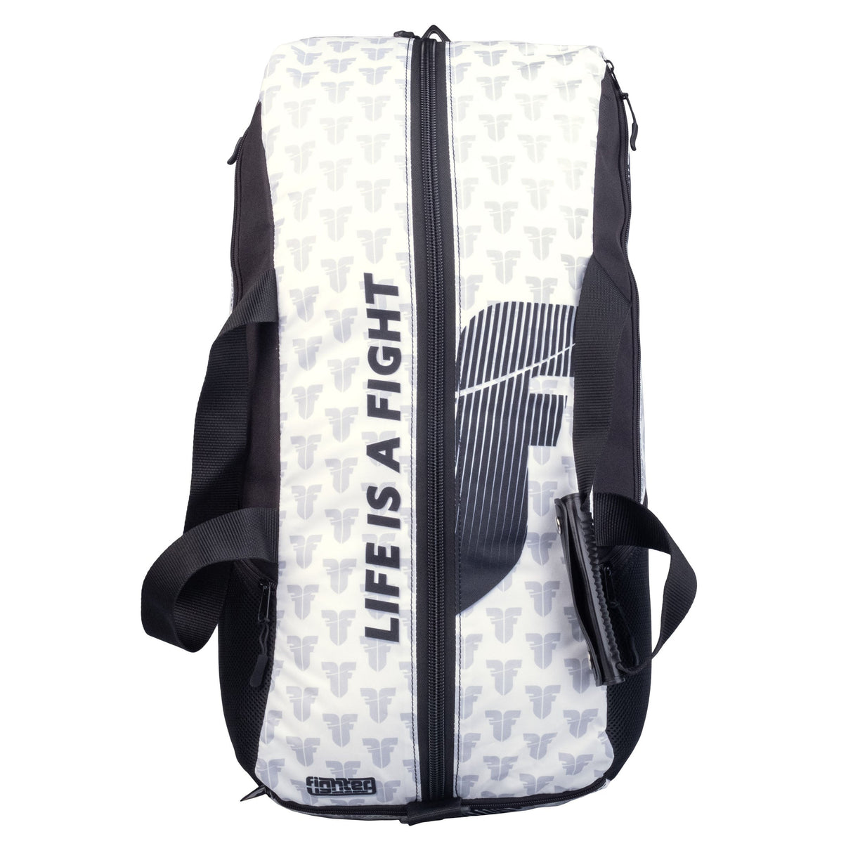 Fighter Sporttasche – weißes Logo, FTS-15-FLG-WH