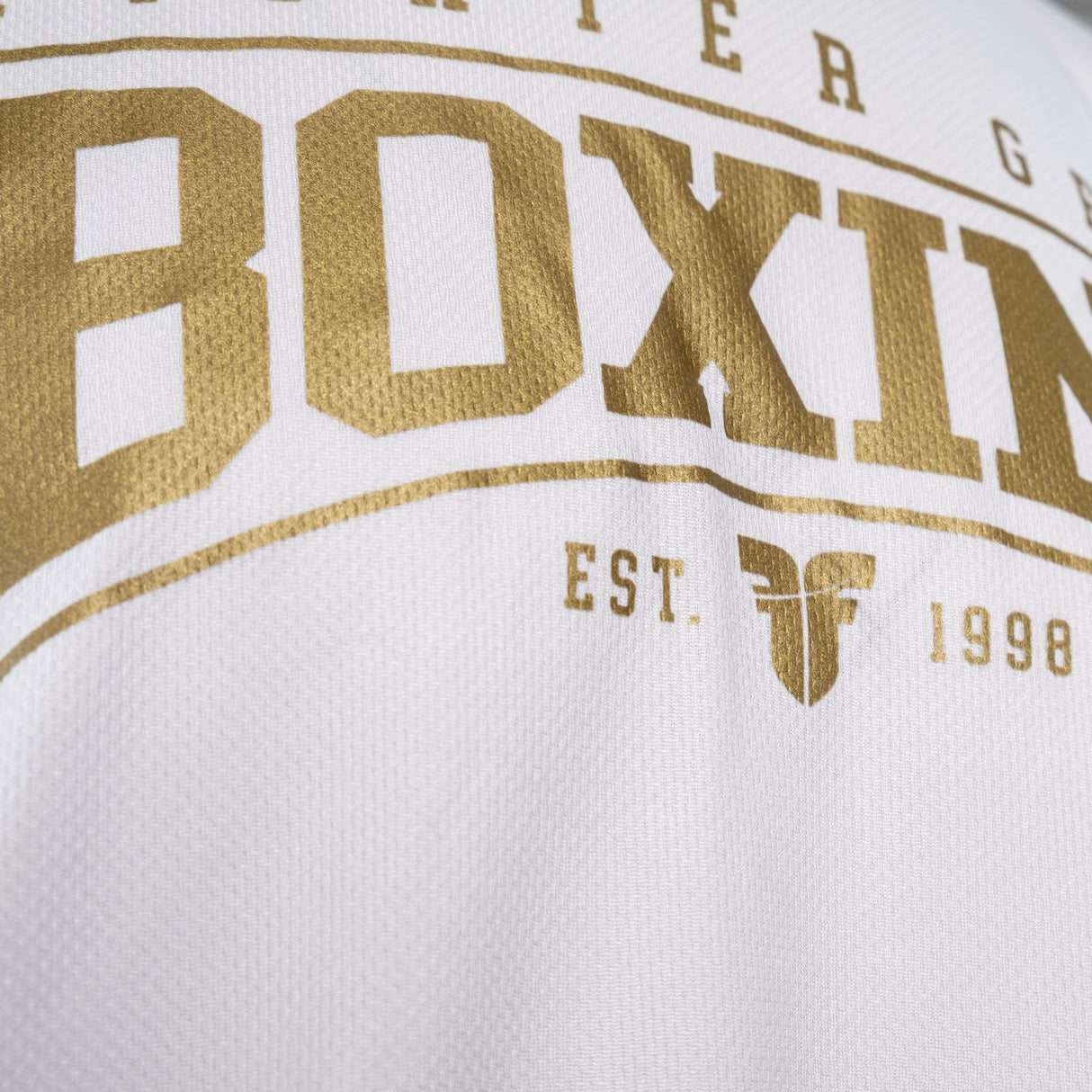 T-shirt d'entraînement de boxe Fighter - blanc, FTSH-02WHBX