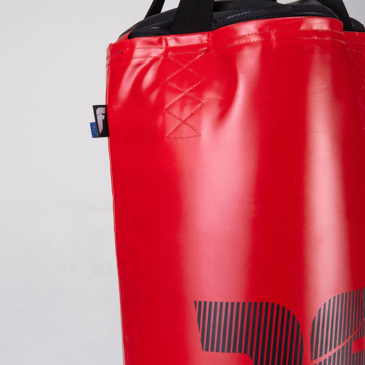 Bolsa de boxeo al aire libre de luchador 150 cm, diámetro 34 cm - rojo