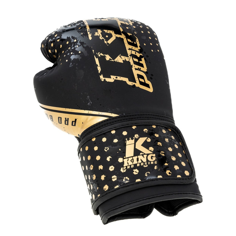 Guantes de boxeo King Pro Boxing Hexagon 2 - Negro, KPB/BG Hexagon 2